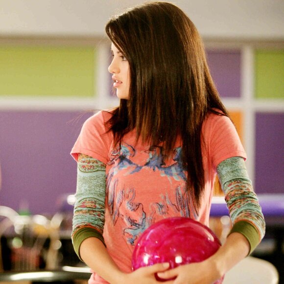 Free People Printed Pointelle Crew in Sea Blue ASO Princess Protection Program - Picture 11 of 11